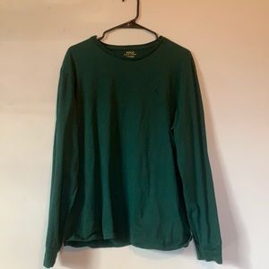 Dark green Polo Ralph Lauren long sleeve tee